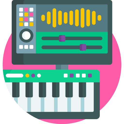 pc monitor an midi controller